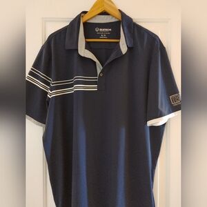 Sunice Navy Golf Shirt ~ Size XL